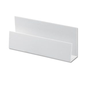 Cladding U-Trim – White Edge Finishing Trim