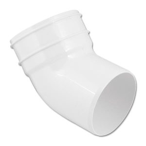 110mm 135° Offset Bend Bottom – White