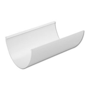 115mm Hi-Cap Deepflow Gutter 4m – White
