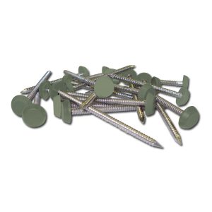 30mm Plastic Headed Pins – Chartwell Green (Green 9)