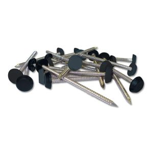 30mm Plastic Headed Pins – Dark Grey (Grey 2)