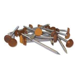 30mm Plastic Headed Pins – Irish Oak