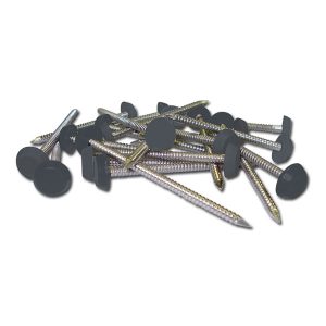 30mm Plastic Headed Pins – Slate Grey