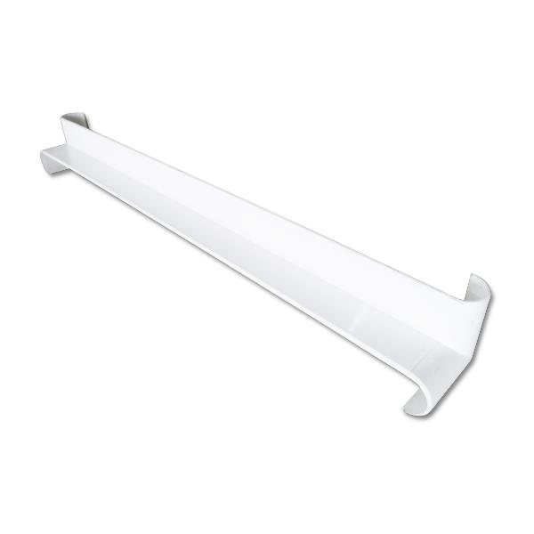 Bullnose Internal Fascia Corner 500mm – White uPVC Roof Trim