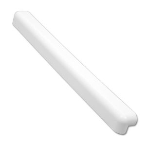 Bullnose Replacement External Fascia Corner 500mm – White uPVC Roofline Trim