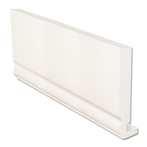 Ogee Replacement Fascia Board 150mm – White uPVC Roofline Trim