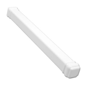 Ogee Replacement External Fascia Corner 500mm – White uPVC Roofline Trim