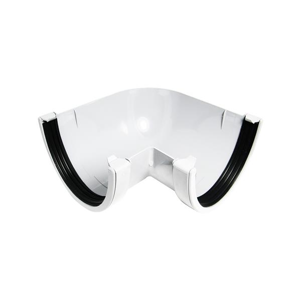 DeepFlow 90° Gutter Angle – White